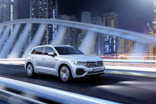 Volkswagen touareg blanc