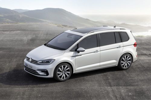 Volkswagen Touran blanc