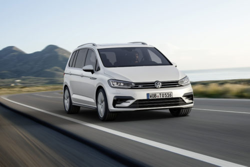 Volkswagen Touran blanc