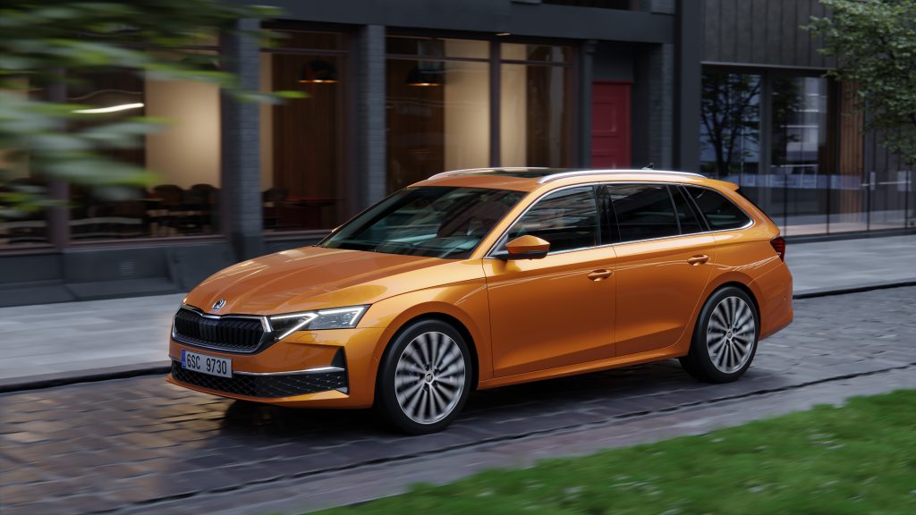 Skoda octavia orange face avant1