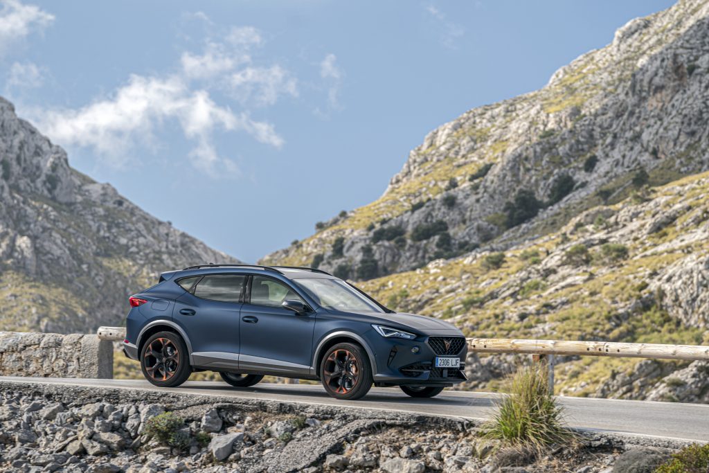 Cupra Formentor route montagne