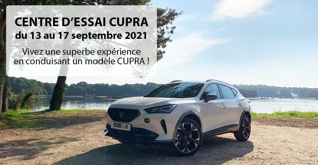 Centre d'essai CUPRA Lorient