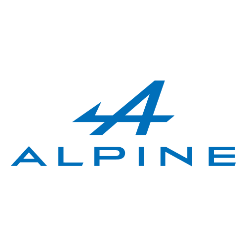 logo alpine bleu