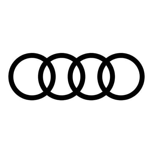 logo audi noir