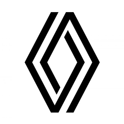 logo Renault noir