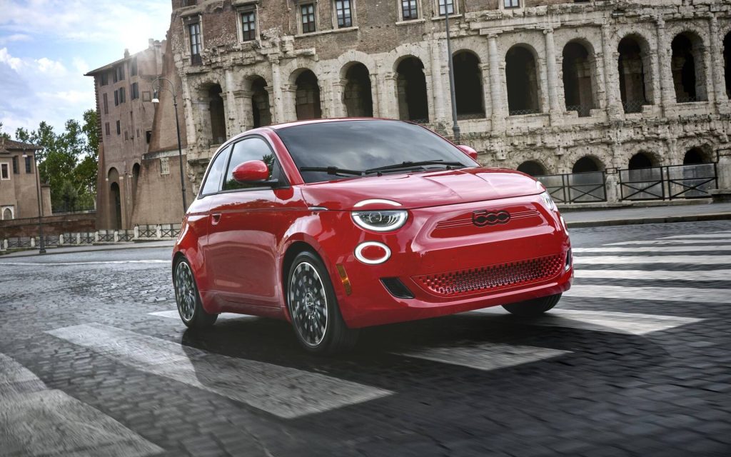 Fiat 500 rouge