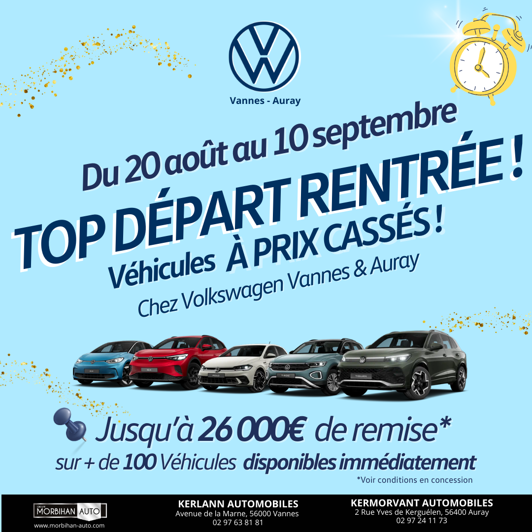 top départ volkswagen