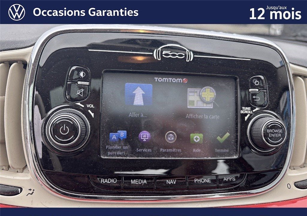 FIAT 500 SERIE 4 1.2 69 CH DUALOGIC