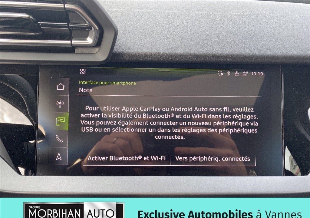 AUDI A3 SPORTBACK 40 TFSI E HYBRIDE RECHARGEABLE 204 S TRONIC 6