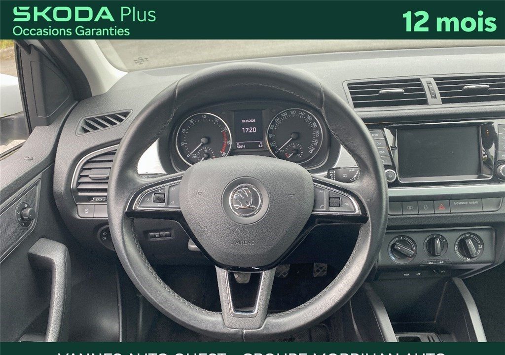 SKODA FABIA 1.0 MPI 60 CH GREENTEC