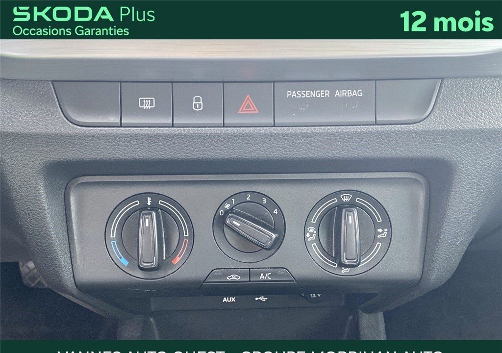SKODA FABIA 1.0 MPI 60 CH GREENTEC