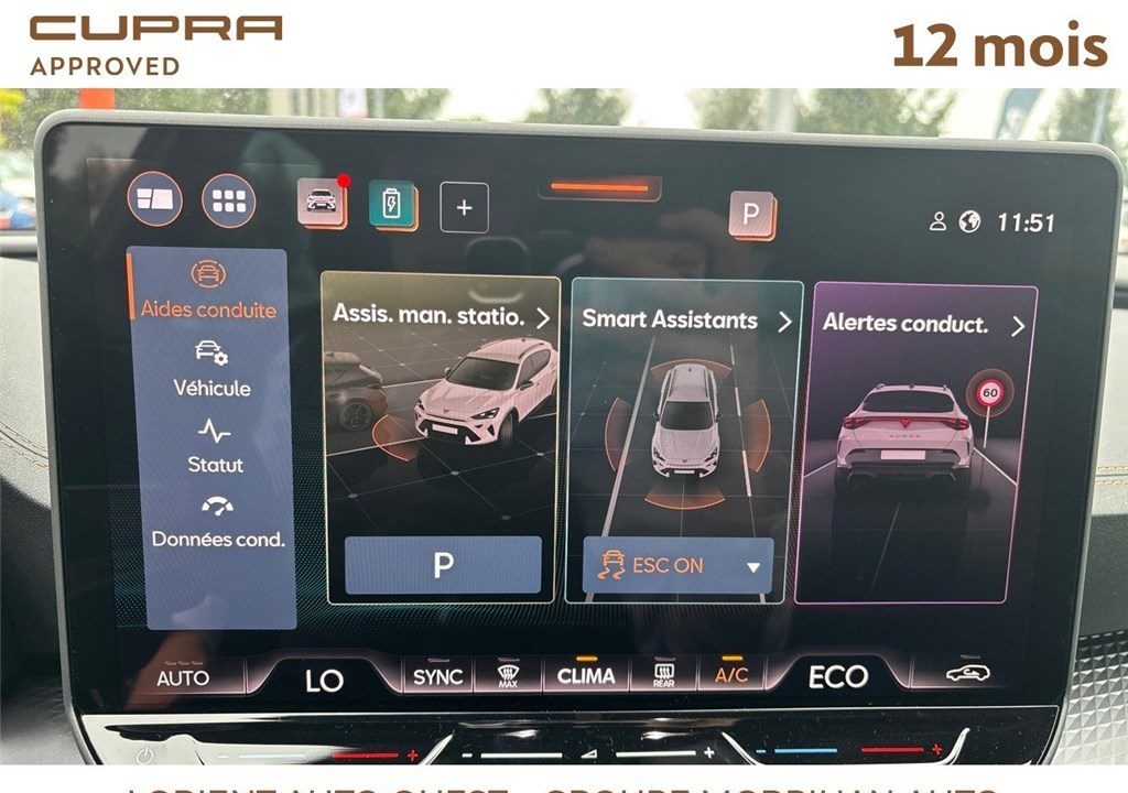 CUPRA FORMENTOR EHYBRID 204 CH DSG6
