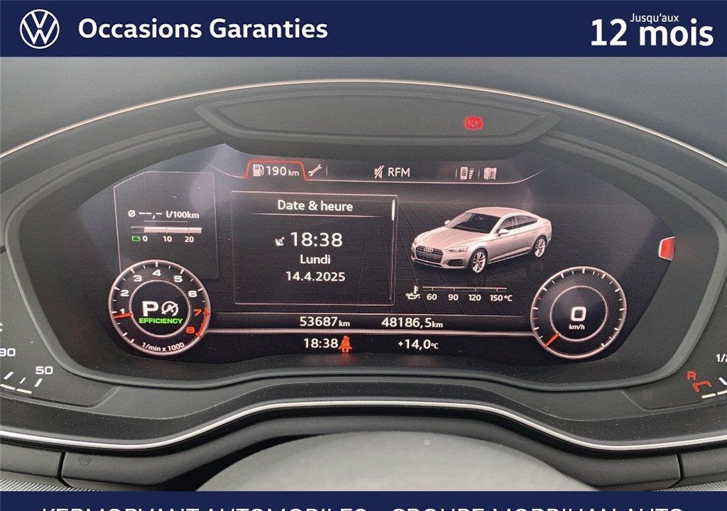 AUDI A5 SPORTBACK 2.0 TFSI 252 S TRONIC 7