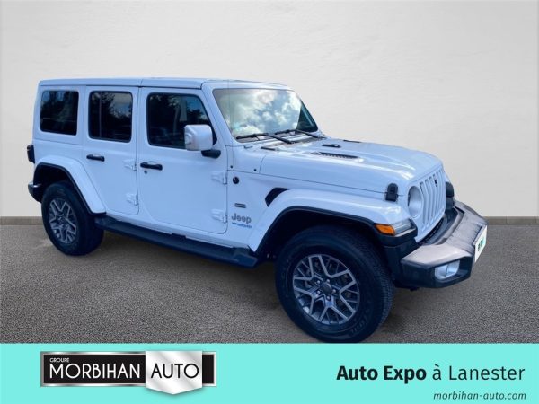 JEEP WRANGLER MY21 UNLIMITED 4XE 2.0 L T 380 CH PHEV 4X4 BVA8
