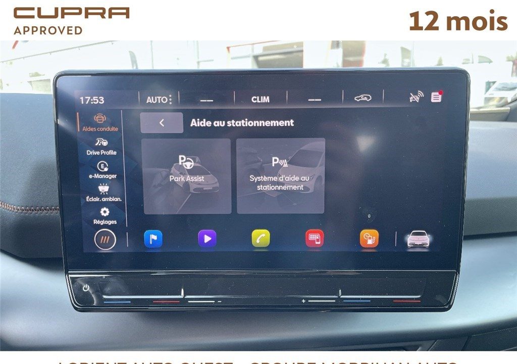 CUPRA BORN 230 CH – BATTERIE L