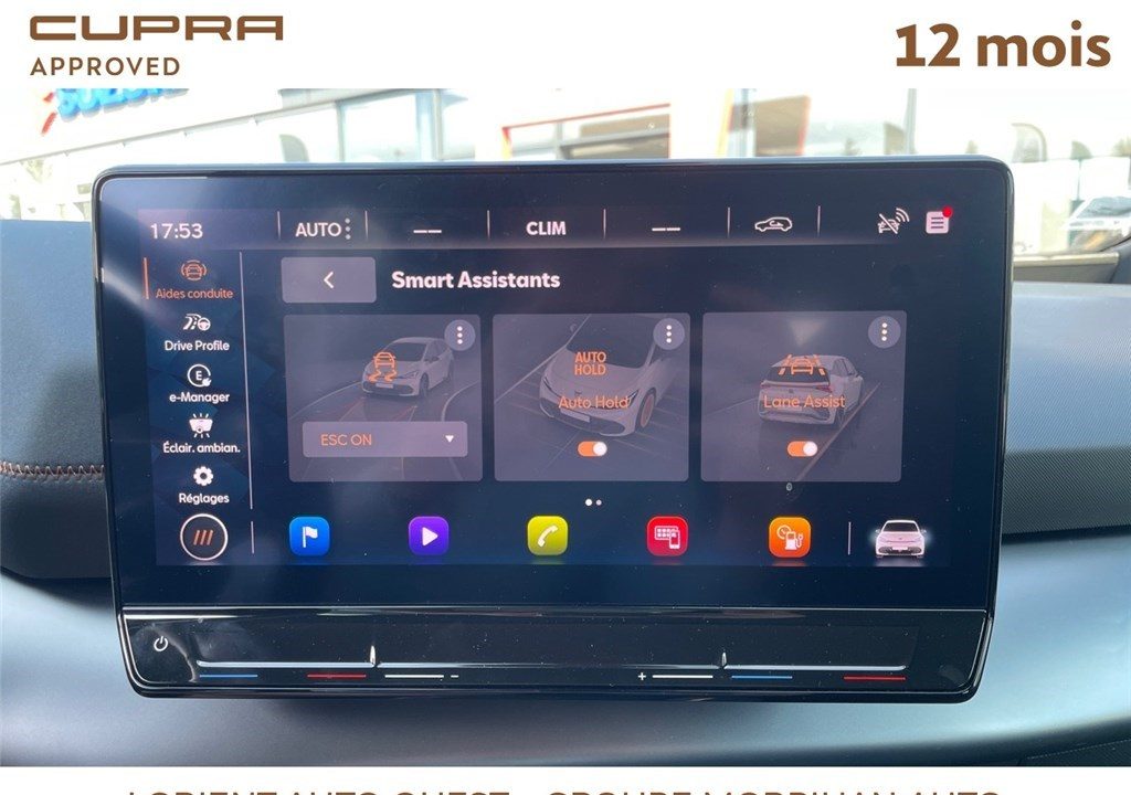 CUPRA BORN 230 CH – BATTERIE L