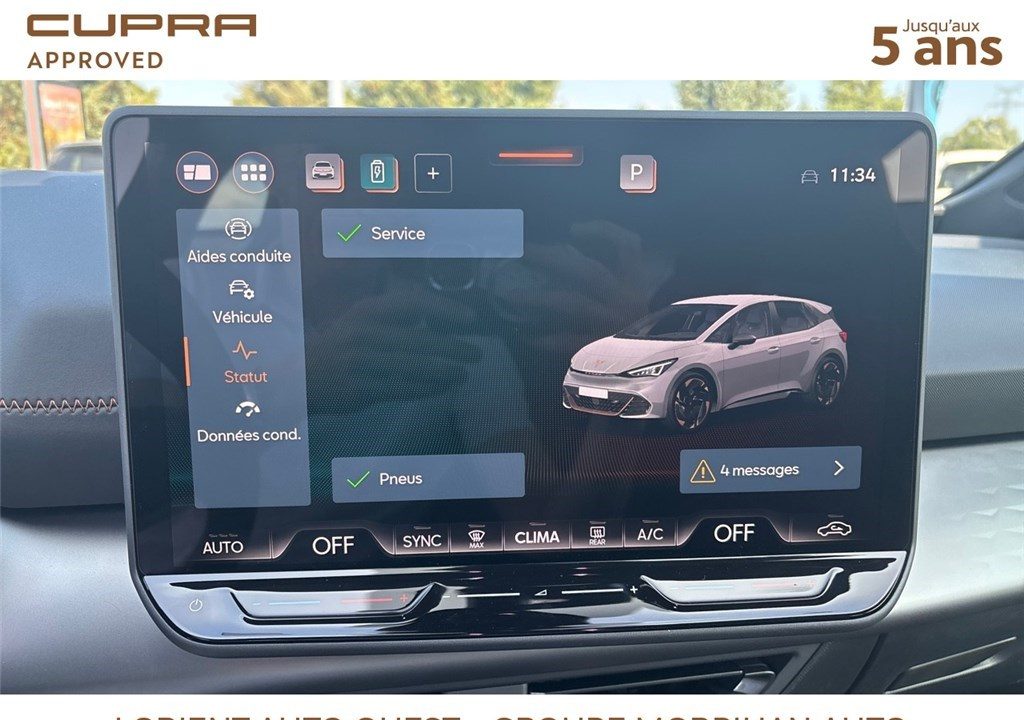 CUPRA BORN 204 CH – BATTERIE L