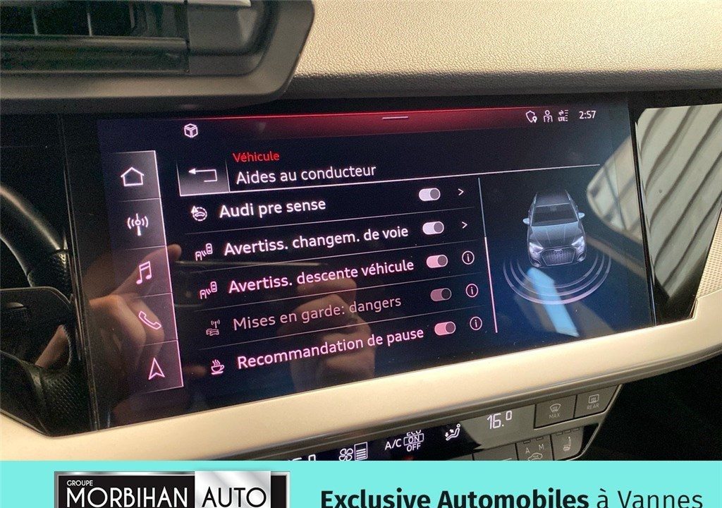 AUDI A3 SPORTBACK 35 TFSI MILD HYBRID 150 S TRONIC 7