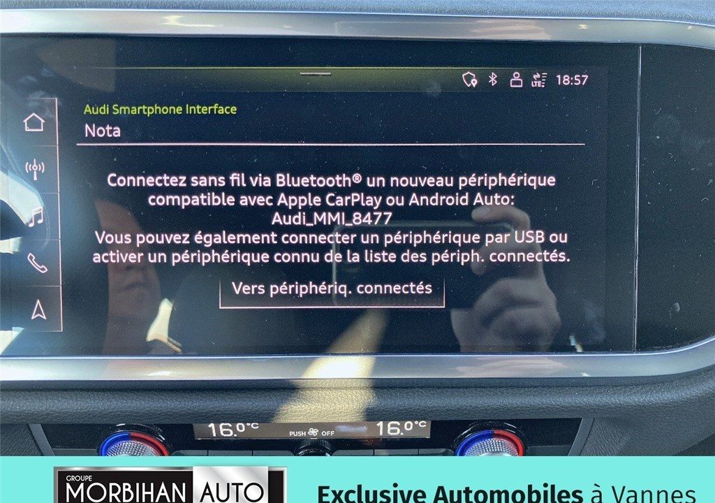 AUDI Q3 SPORTBACK 45 TFSIE  245 CH S TRONIC 6