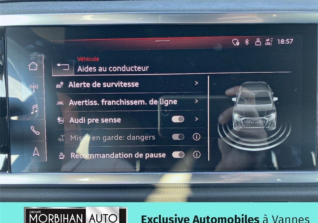 AUDI Q3 SPORTBACK 45 TFSIE  245 CH S TRONIC 6