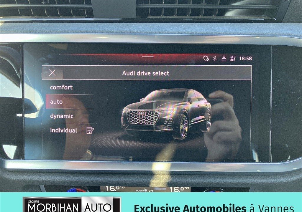 AUDI Q3 SPORTBACK 45 TFSIE  245 CH S TRONIC 6