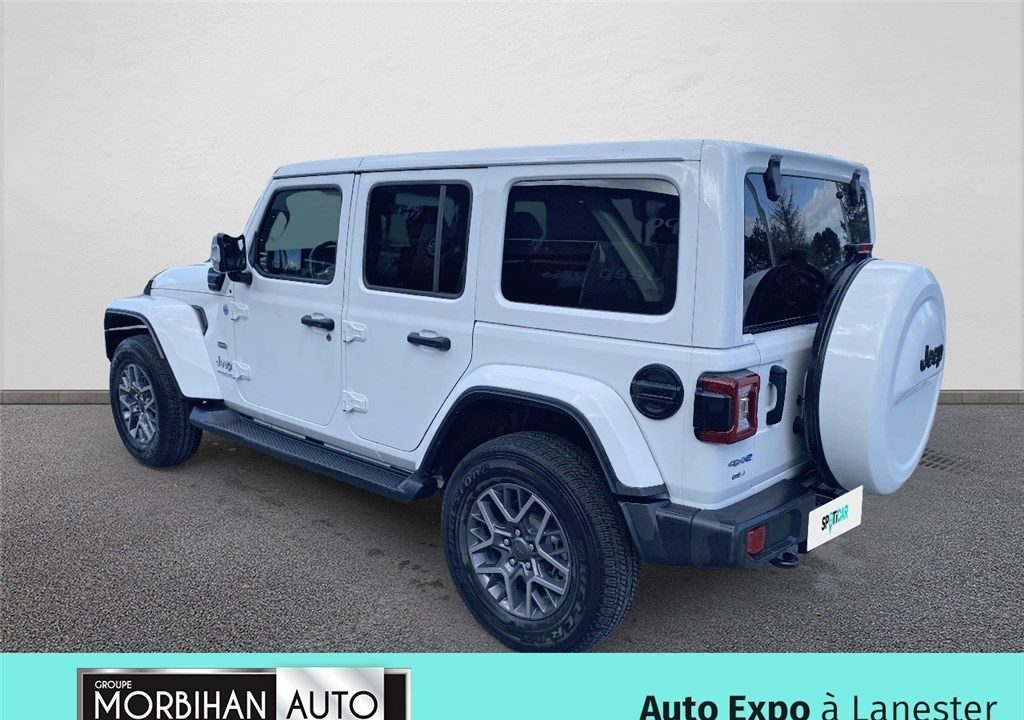 JEEP WRANGLER MY21 UNLIMITED 4XE 2.0 L T 380 CH PHEV 4X4 BVA8