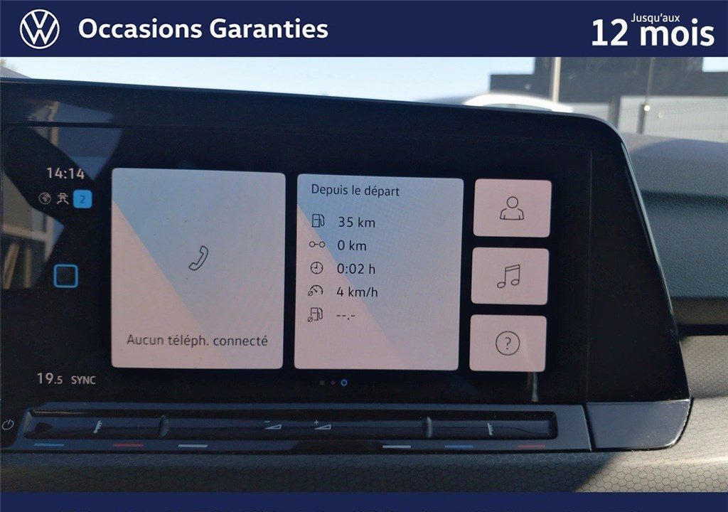 VOLKSWAGEN GOLF 2.0 TSI 245 DSG7