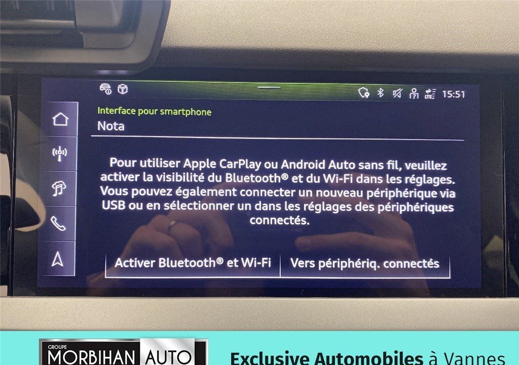 AUDI A3 SPORTBACK 45 TFSI E HYBRIDE RECHARGEABLE 272 S TRONIC 6