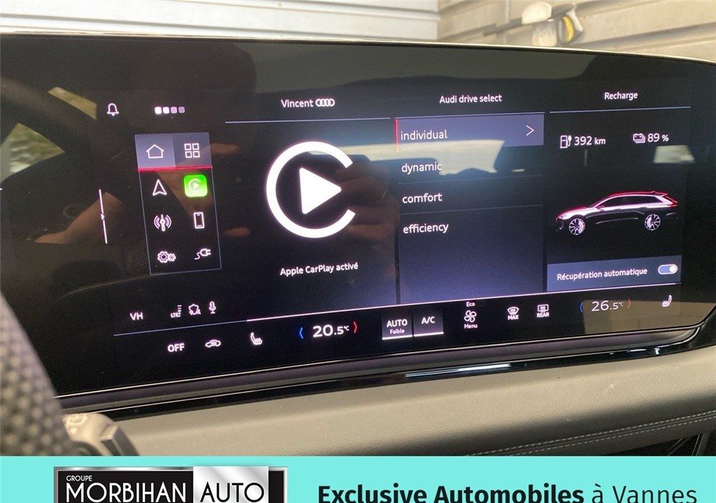 AUDI A6 E-TRON AVANT PERFORMANCE 367 CH 100 KWH