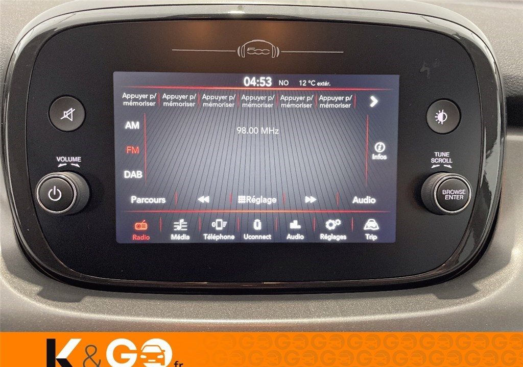 FIAT 500X MY22 1.0 FIREFLY TURBO T3 120 CH