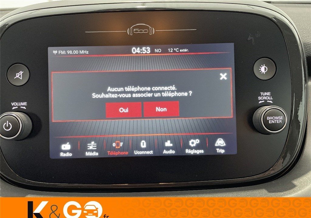 FIAT 500X MY22 1.0 FIREFLY TURBO T3 120 CH