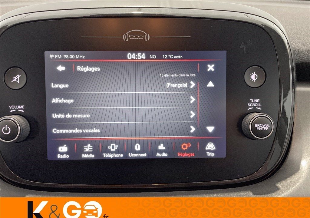 FIAT 500X MY22 1.0 FIREFLY TURBO T3 120 CH