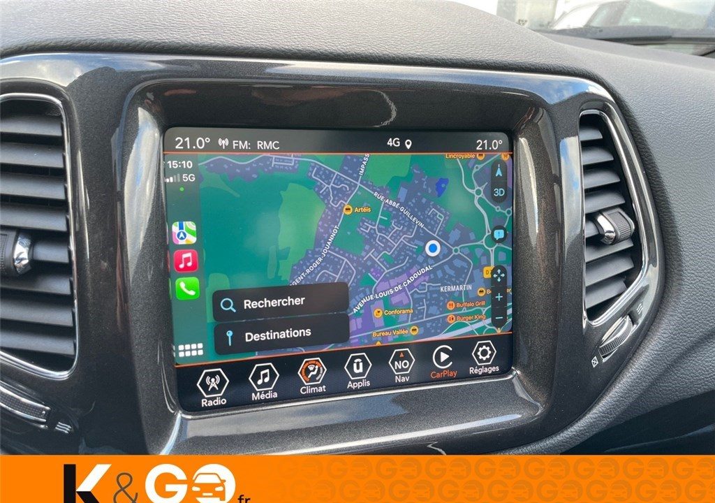 JEEP COMPASS MY20 Compass 1.3 GSE T4 240 ch PHEV AT6 4xe eAWD