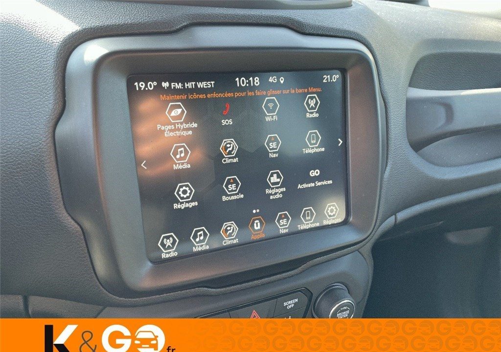 JEEP RENEGADE 1.3 TURBO T4 240 CH PHEV AT6 4XE EAWD