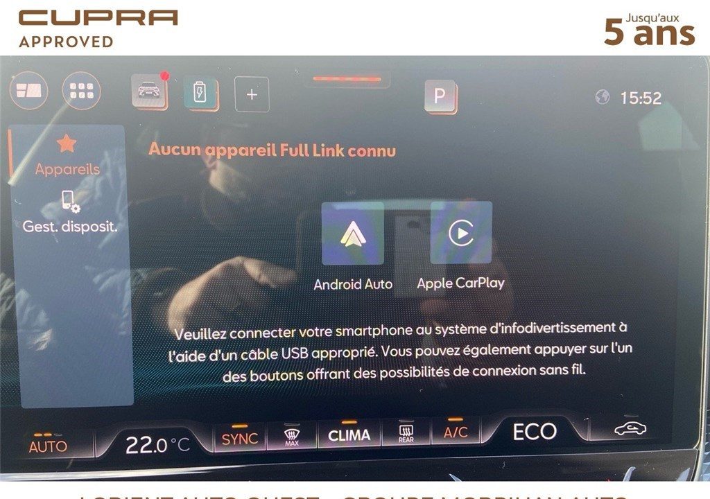 CUPRA FORMENTOR EHYBRID 204 CH DSG6