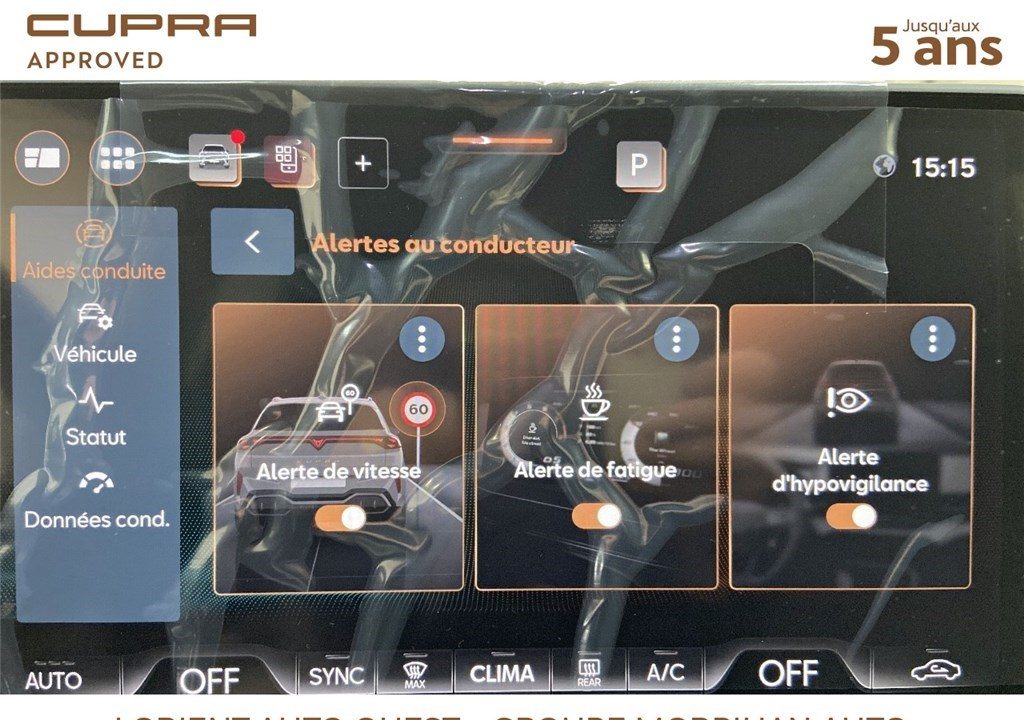 CUPRA TERRAMAR 1.5 ETSI HYBRID 150 CH DSG7