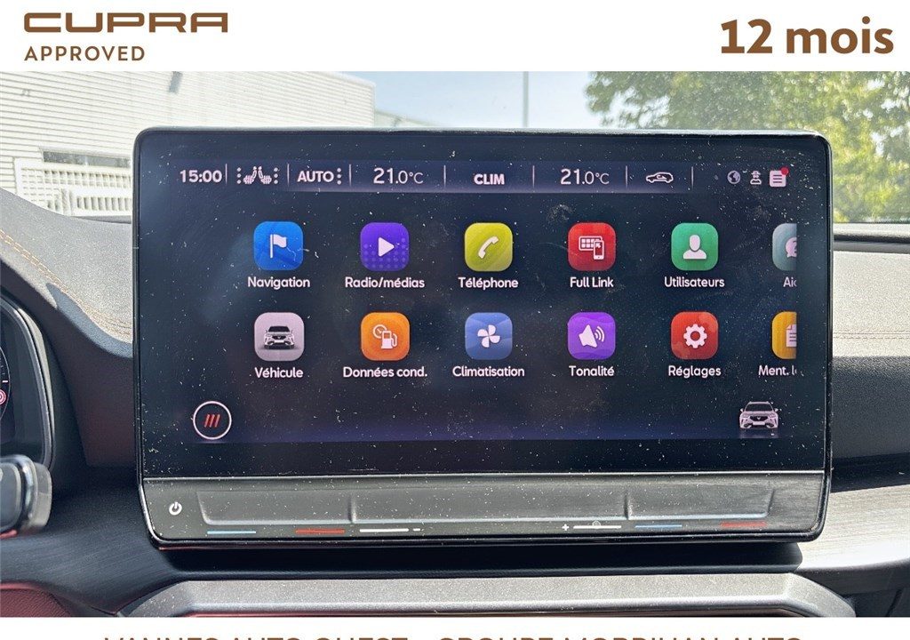 CUPRA FORMENTOR 1.5 TSI 150 CH DSG7