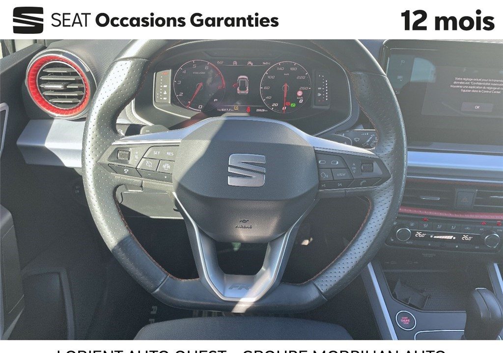 SEAT ARONA 1.0 TSI 110 CH START/STOP DSG7