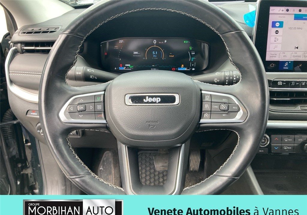 JEEP COMPASS 1.3 PHEV T4 190 CH 4XE EAWD