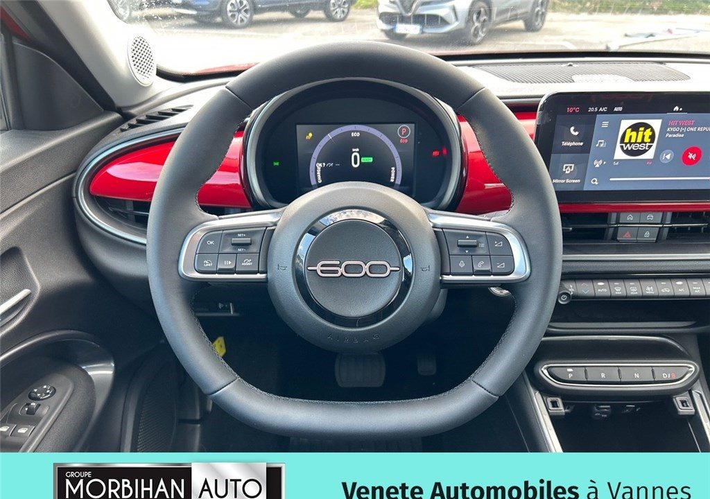 FIAT 600e 54 KWH 156 CH