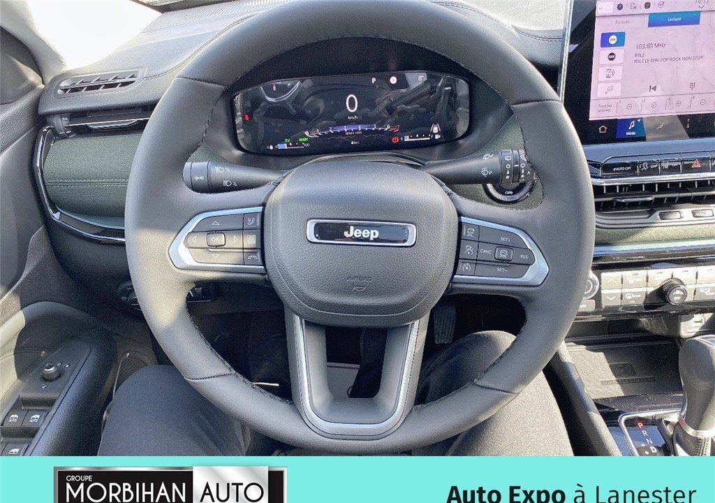 JEEP COMPASS 1.5 TURBO T4 130 CH BVR7 E-HYBRID