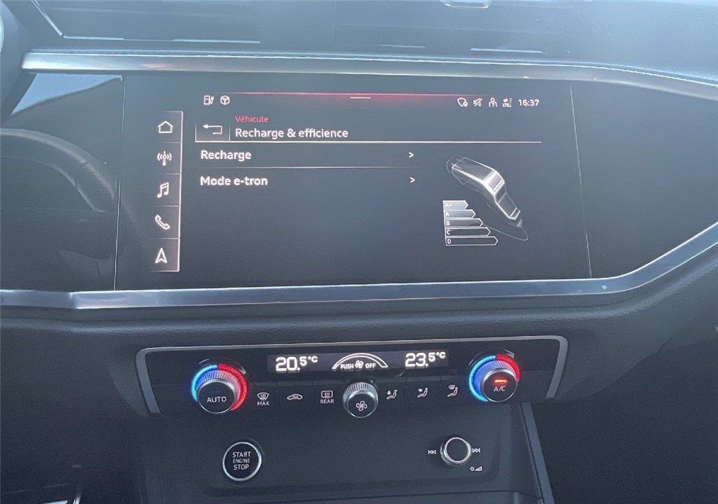 AUDI Q3 SPORTBACK 45 TFSIE  245 CH S TRONIC 6