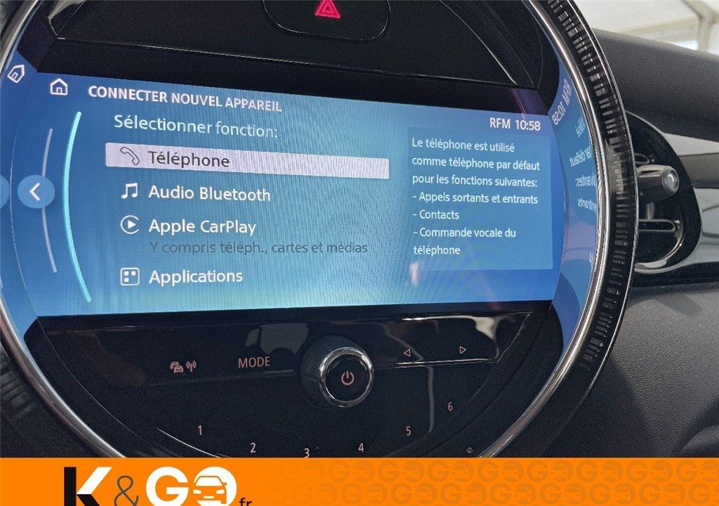 MINI HATCH 5 PORTES F55 LCI II Hatch 5 Portes Cooper 136 ch DKG7