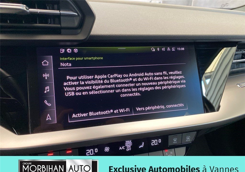 AUDI A3 SPORTBACK 40 TFSIE 204 S TRONIC 6