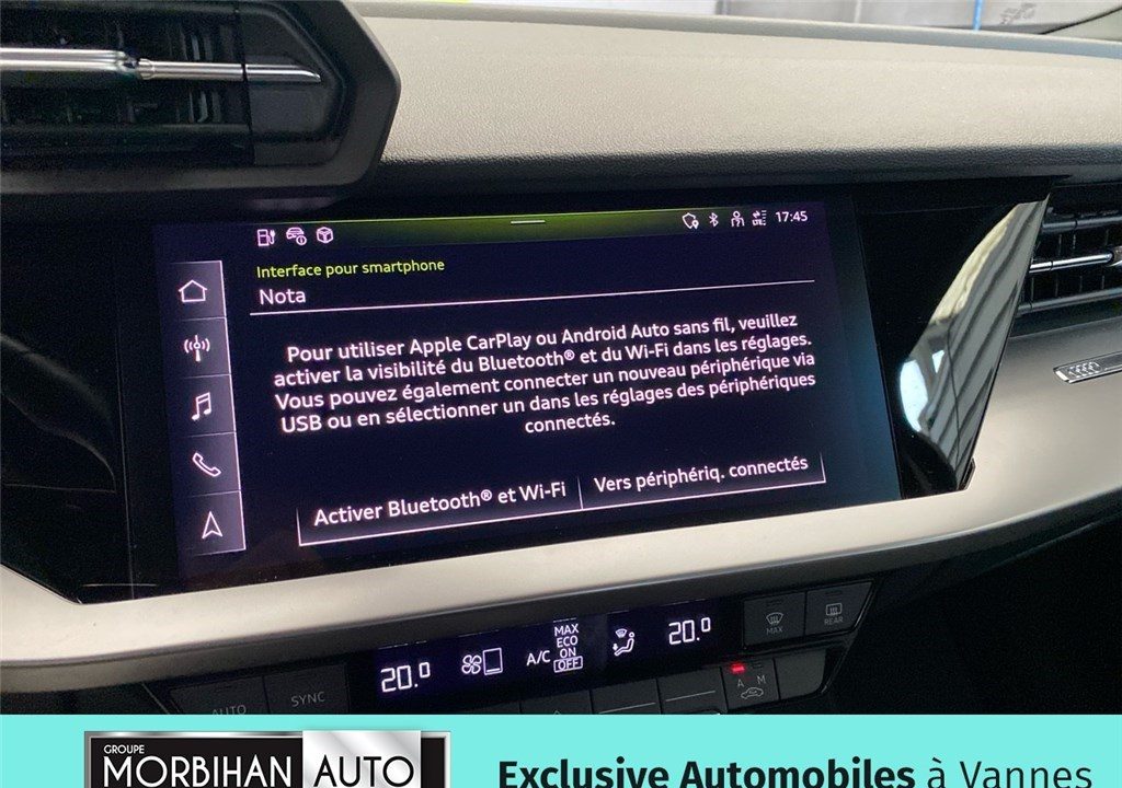 AUDI A3 SPORTBACK 40 TFSIE 204 S TRONIC 6