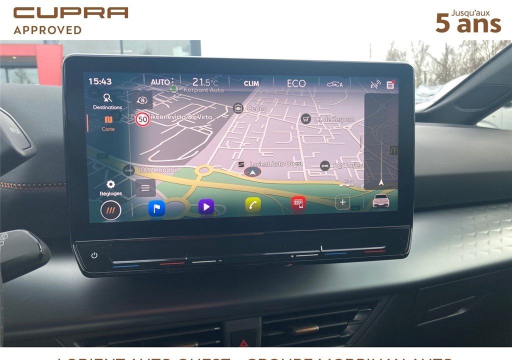 CUPRA BORN 230 CH – BATTERIE L