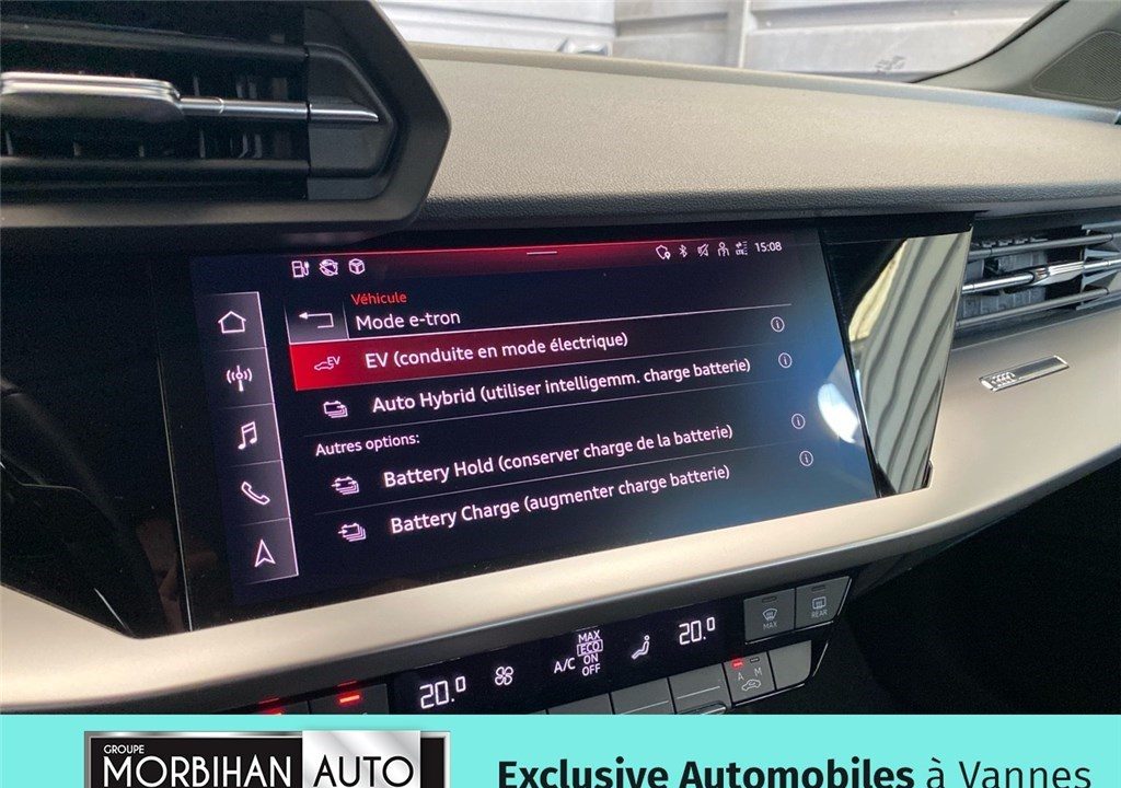 AUDI A3 SPORTBACK 40 TFSIE 204 S TRONIC 6