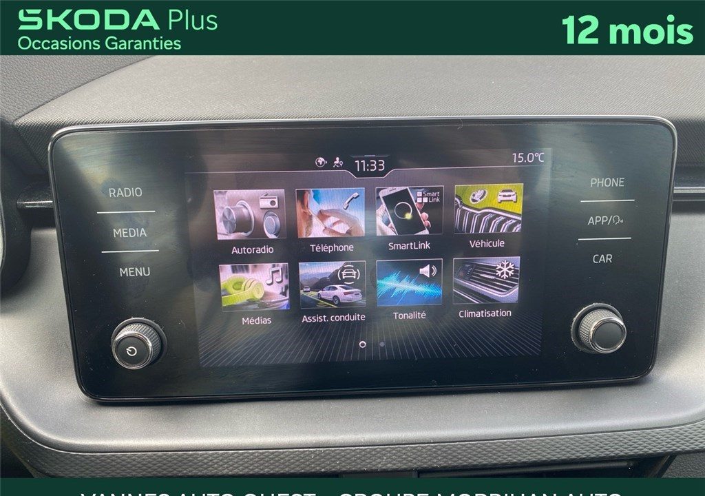 SKODA KAMIQ 1.0 TSI EVO 110 CH BVM6